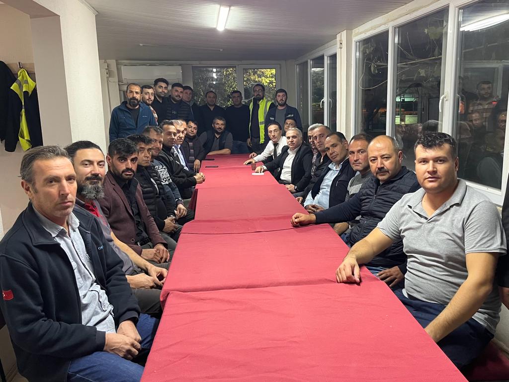 Kaymakam Duru İşçilerin Taleplerini Dinledi