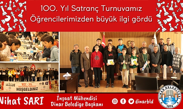 100. Yıl Satranç Turnuvamız Öğrencilerimizden Büyük İlgi Gördü 