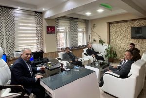 EMNİYET MÜDÜRÜNE GÖREVİNDE BAŞARI DİLEDİLER