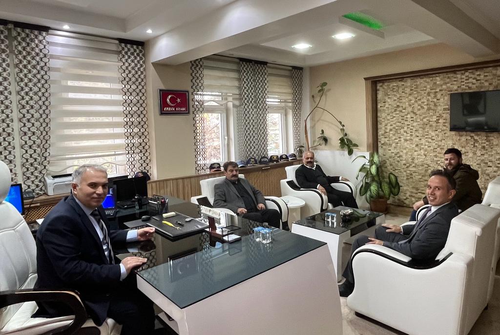 EMNİYET MÜDÜRÜNE GÖREVİNDE BAŞARI DİLEDİLER
