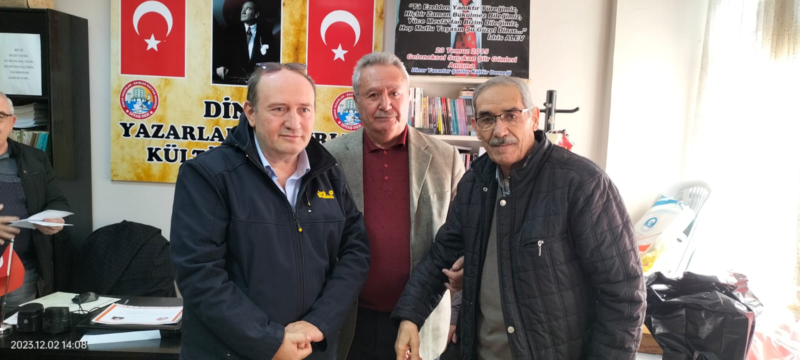 DİNAR ŞAİR VE YAZARLAR DERNEĞİ AHDE VEFA PROĞRAMI DEVAM EDİYO 7 Ahde vefa 2