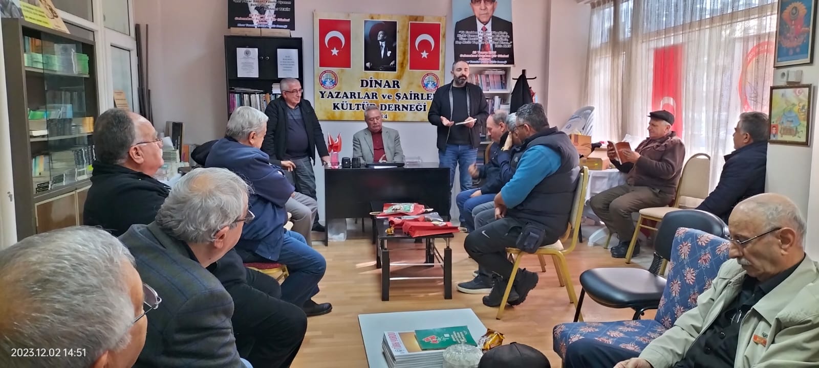 DİNAR ŞAİR VE YAZARLAR DERNEĞİ AHDE VEFA PROĞRAMI DEVAM EDİYO 2 Ahde vefa 7