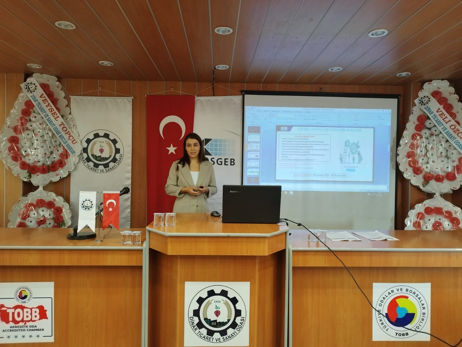 DİNAR TSO 'DA KOBİ'LER İÇİN YEŞİL DÖNÜŞÜM TANITIMI YAPILDI 5 DITSO 4