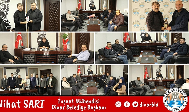 Mühendisler Gününde Belediye Başkanımız Nihat Sarı’ya anlamlı ziyaretler