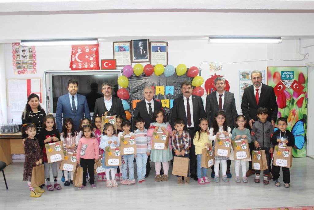 ÖĞRENCİLERİMİZİ KARNE SEVİNCİNİ PAYLAŞTIK 5 Kaymakam 1