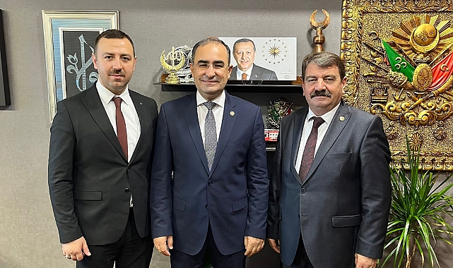 Başkan Nihat Sarı, Ali Özkaya'ya ve Hasan Arslan'a Ziyarette Bulundu 3 baskan nihat sari ali ozkaya ya ziyarette bulundu 2367