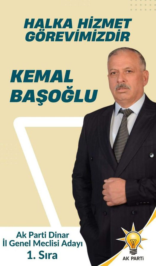KEMAL BAŞOĞLU AK PARTİ İL GENEL MECLİS ÜYESİ ADAYI OLDU