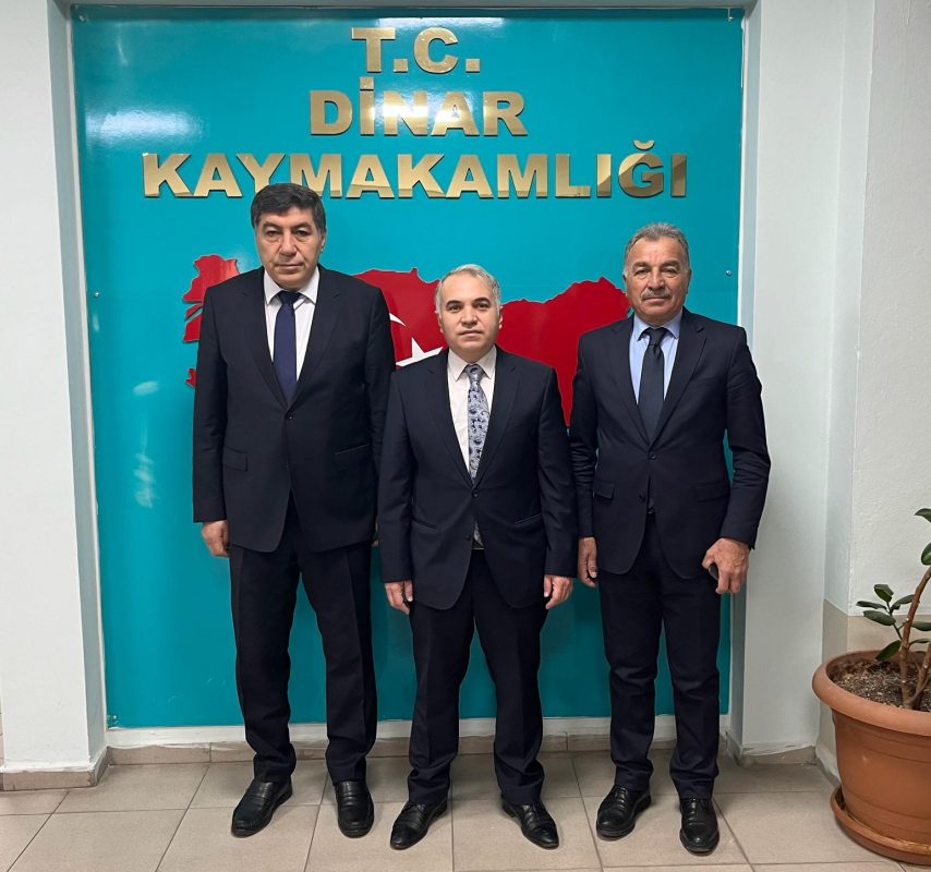 BAŞKAN ADAYI İBRAHİM ACAR’DAN KAYMAKAM DURU’YA ZİYARET