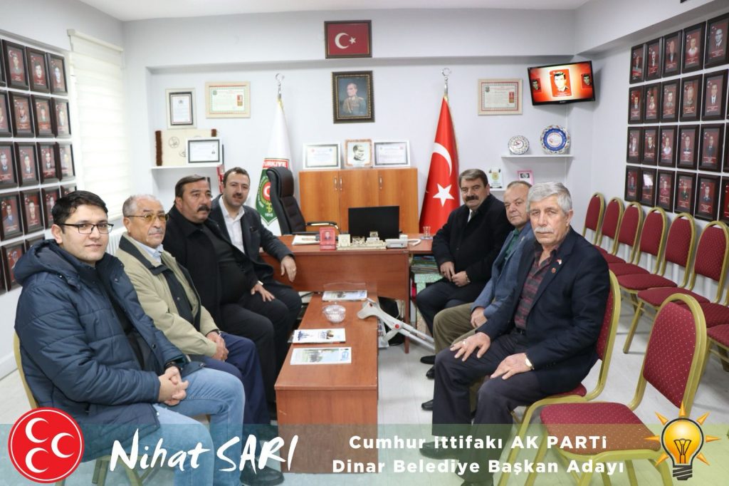 Nihat Sarı:Her Zaman şehit ailelerimizin gazilerimizin yanındayız