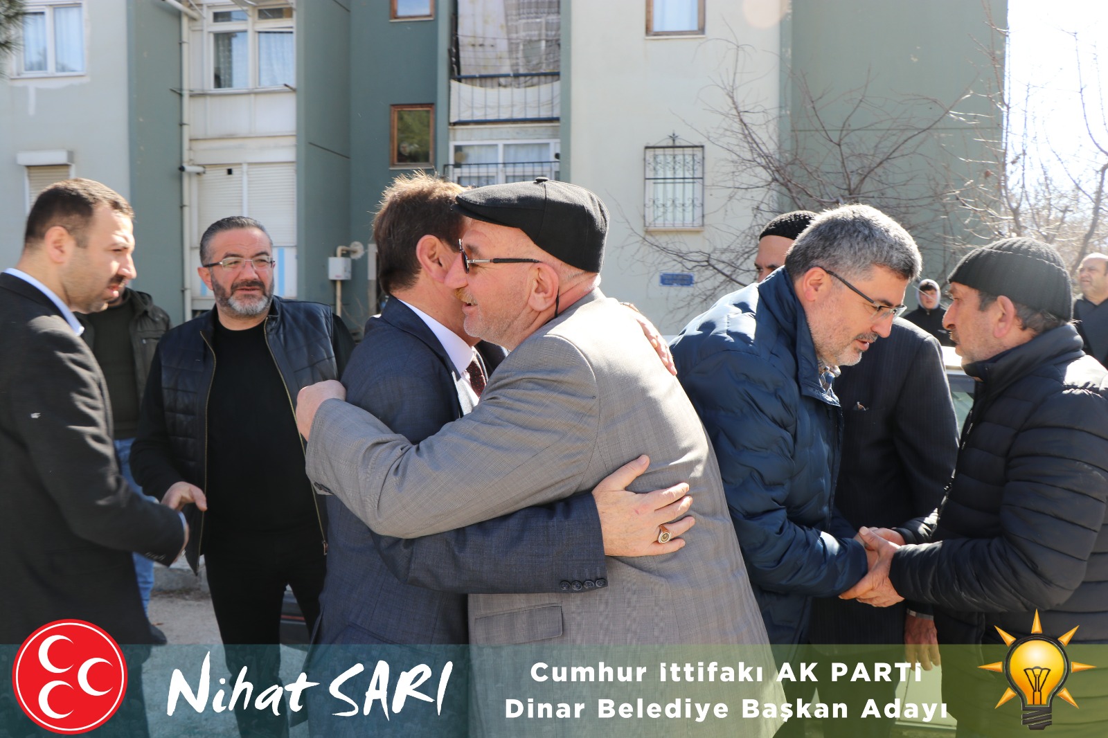 Başkan Nihat Sarı, Vefat Eden Fethi Gürbüzer için taziye ziyaretinde bulundu 4 Kasap 2