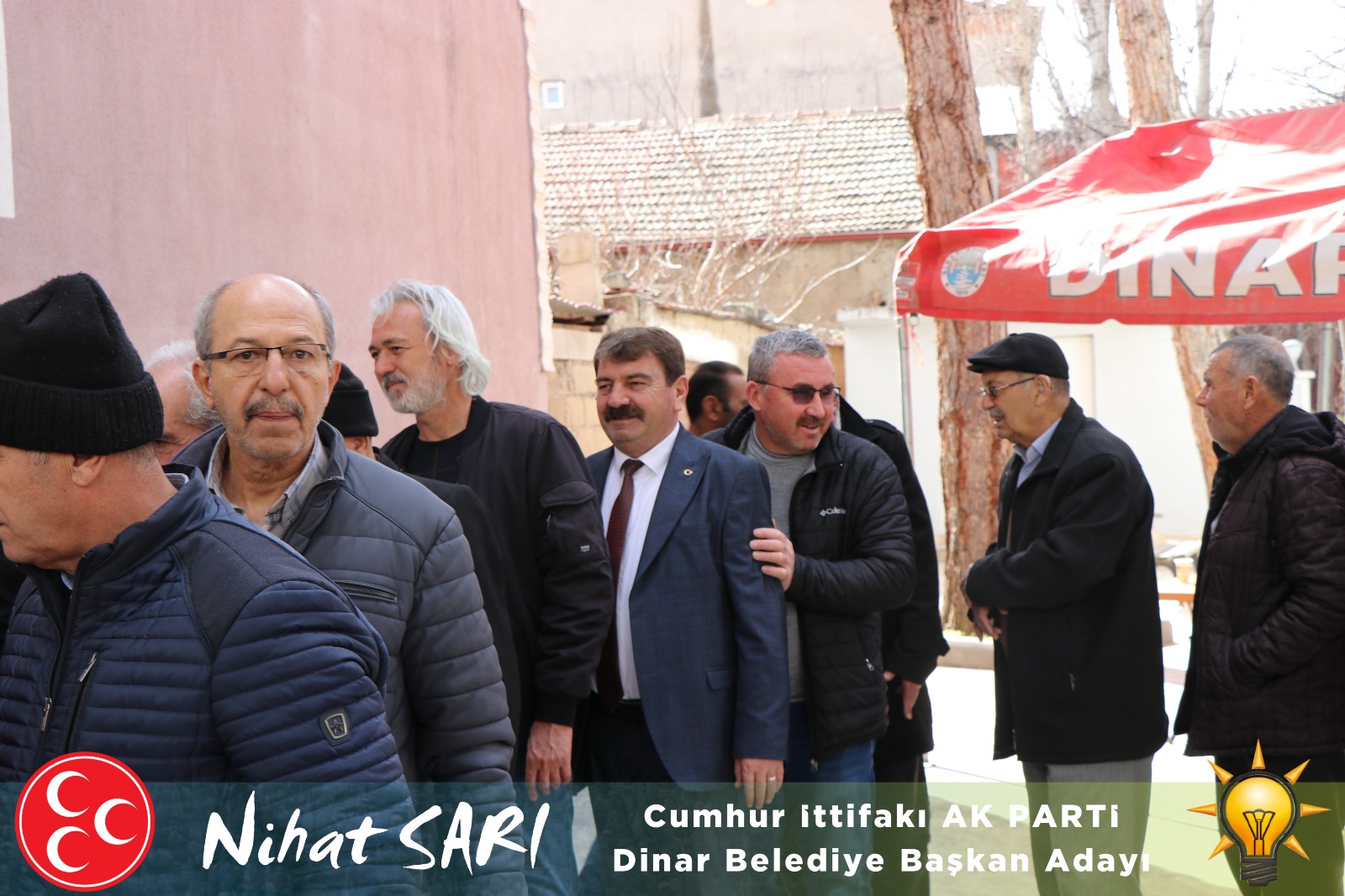 Başkan Nihat Sarı, Şehit Süleyman Şahin'in Mevlidine Katıldı 2 Sehit 1