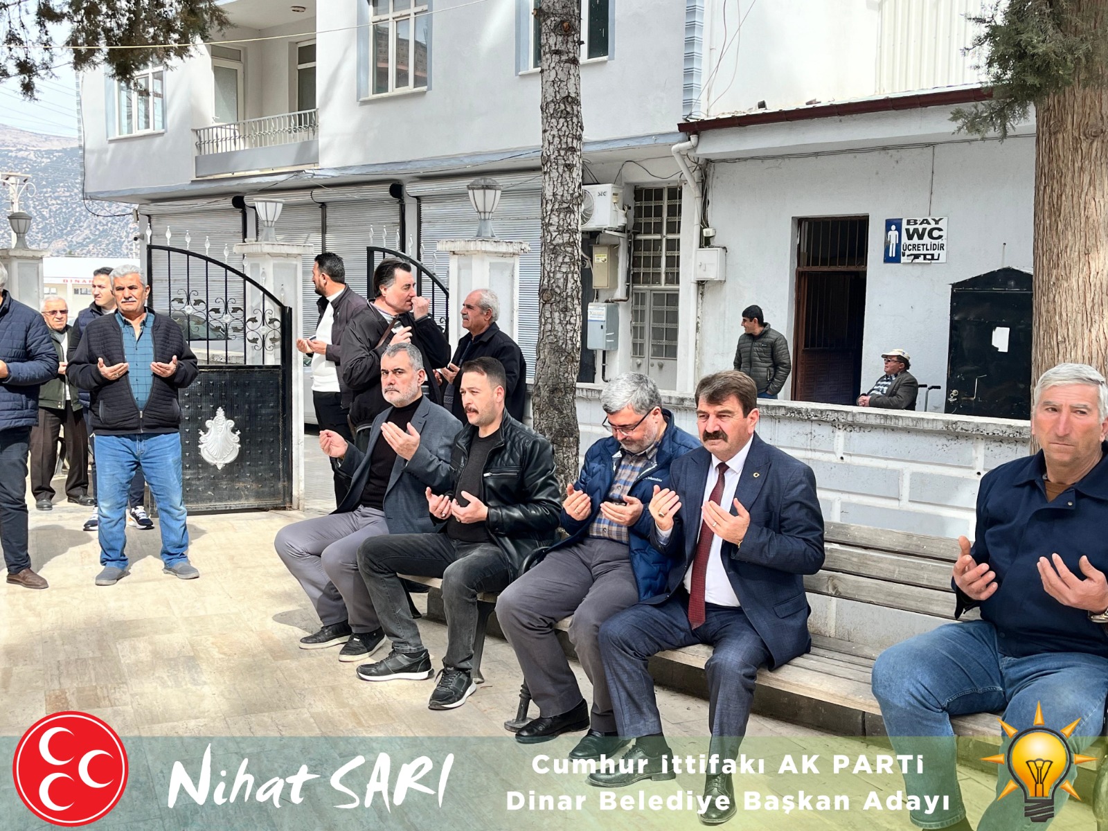 Başkan Nihat Sarı, Şehit Süleyman Şahin’in Mevlidine Katıldı