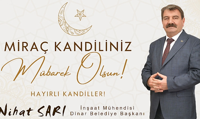 baskan sari dan mirac kandili kutlama mesaji 6831