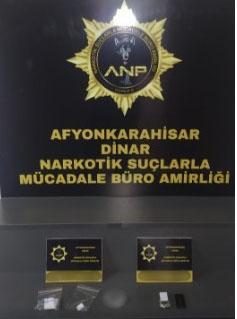 Dinar da uyuşturucu yakalandı
