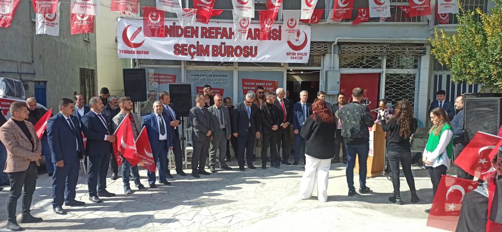 Yeniden Refah Partisi Seçim Bürosu Açıldı