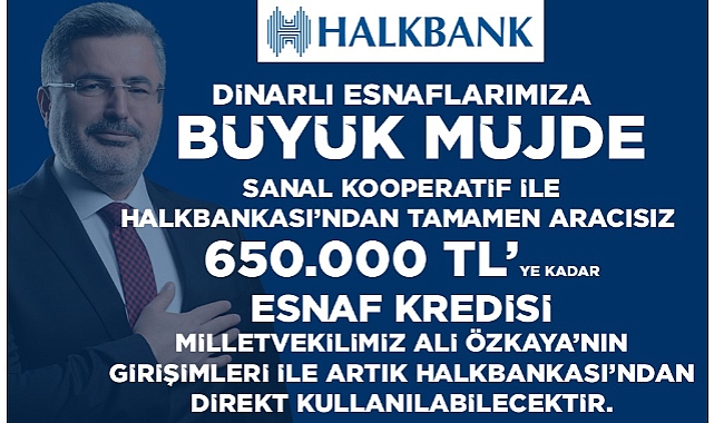 Dinarlı Esnaflarımıza Müjde 