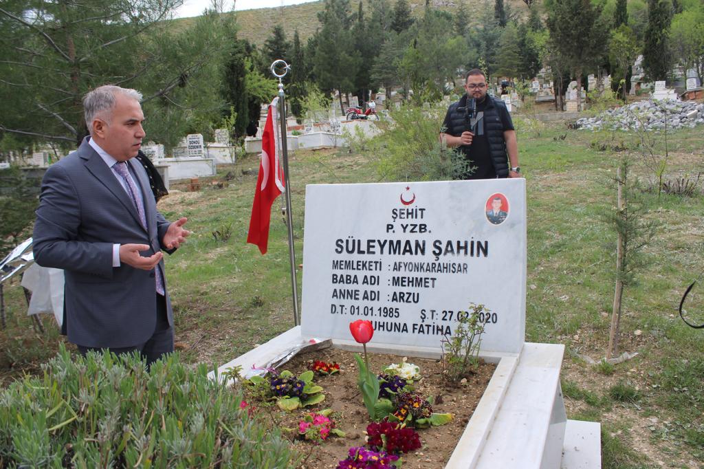 RAMAZAN BAYRAMI ÖNCESİ ŞEHİTLİK ZİYARET EDİLD 5 IMG 20240409 WA0032