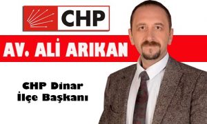 CHP İLÇE BAŞKANI ALİ ARIKAN’DAN 29 EKİM MESAJI