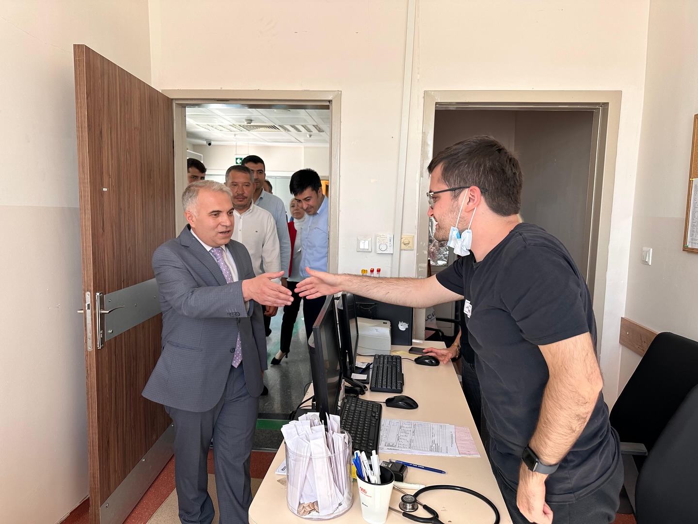 KURUM ZİYARETLERİMİZDE ÇALIŞANLARIMIZIN KURBAN BAYRAMINI KUTLADIK 7 Bayramlasma 6