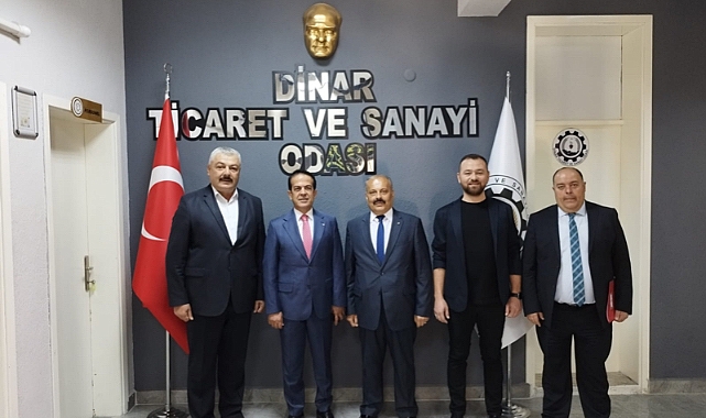 Antalya Ticaret Borsası Başkanı’ndan DİTSO’ya Ziyaret