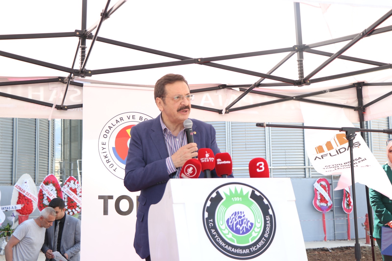 Başkan Veysel Topçu, Afyonkarahisar Ticaret Borsası Lisanslı Depolarının Açılışına Katıldı 10 20478673181721318648