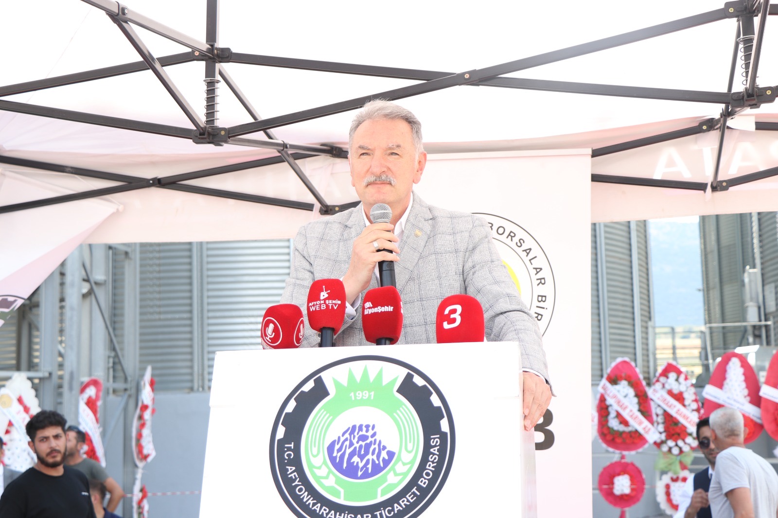 Başkan Veysel Topçu, Afyonkarahisar Ticaret Borsası Lisanslı Depolarının Açılışına Katıldı 13 2113970871721318645