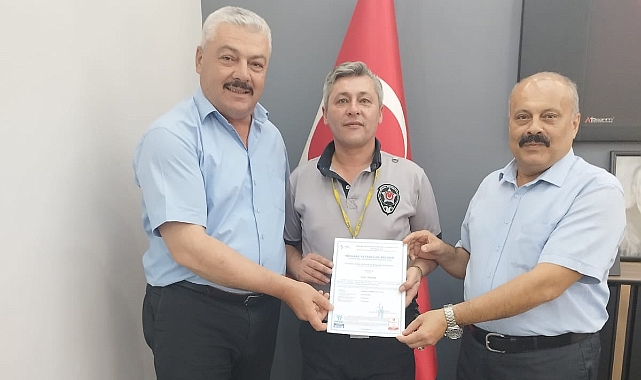 DİTSO & MEYBEM İŞBİRLİĞİ İLE YAPILAN SINAV SONUCU BAŞARILI OLAN ADAYLAR BELGELERİNİ ALDI