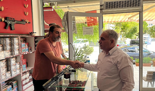 KAYMAKAM DURU ESNAF ZİYARETİNDE BULUNDU 5 kaymakam duru esnaf ziyaretinde bulundu 3541