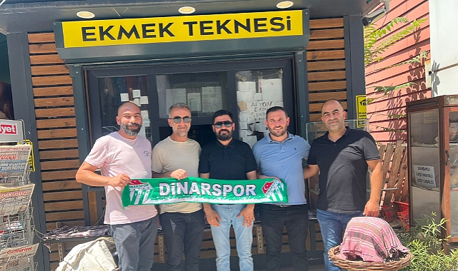 tahsin baytar dan dinar belediye spor kulubune destek 6365