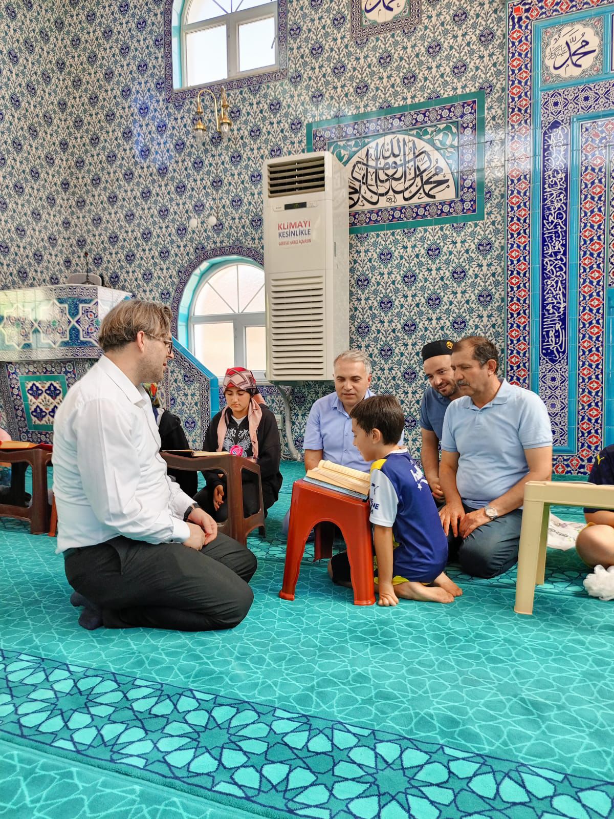 KAYMAKAM DURU YAZ KUR’AN KURSU’NU ZİYARET ETTİ