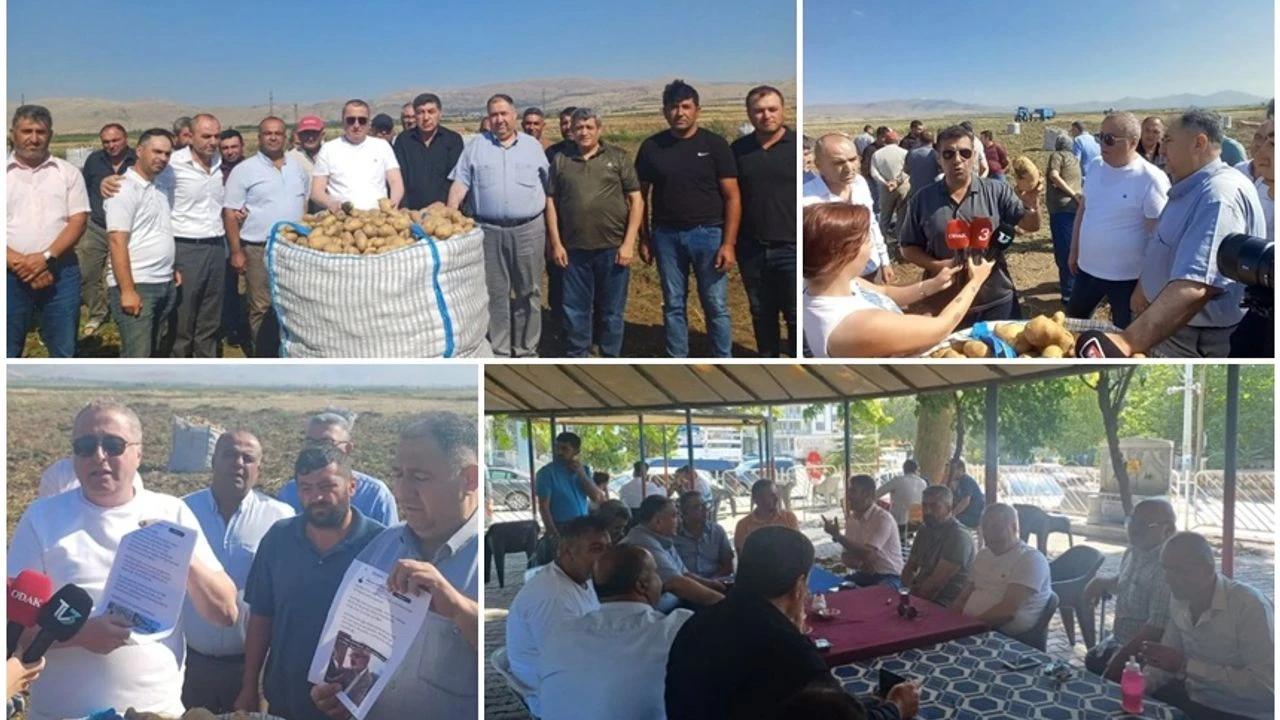 DİNAR ÇÖLOVASI’NDAKİ ÇİFTÇİLER , “BİZİ DİRİ DİRİ TOPRAĞA GÖMÜYORLAR”