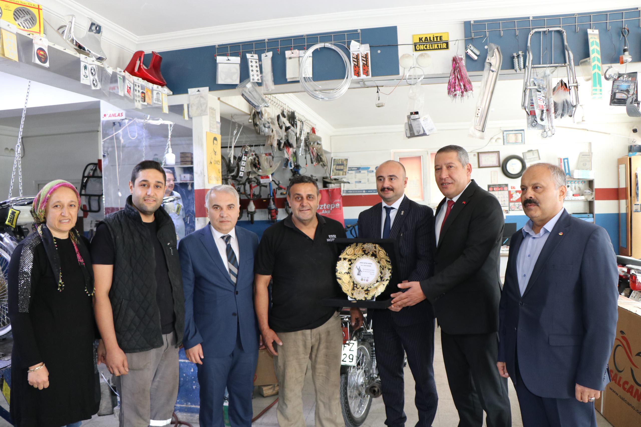 Ahilik Haftası Kutlamaları Sebebiyle Anlamlı Ziyaretler Gerçekleştirildi 5 11770116501727177487