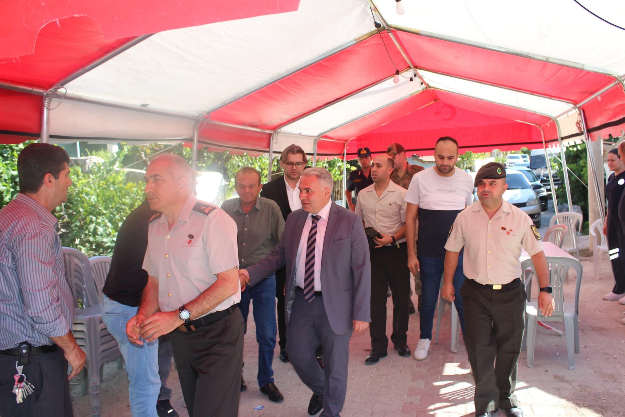Garnizon Komutanı’ndan Kaymakam’a Ziyaret ve Şehit Ailesine Başsağlığı Ziyareti 4 459503900 1313660796351374 1437724836478198595 n