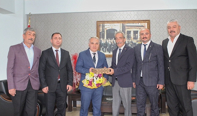 ahilik haftasi nedeniyle kaymakamiz duru ya ziyaret 7578