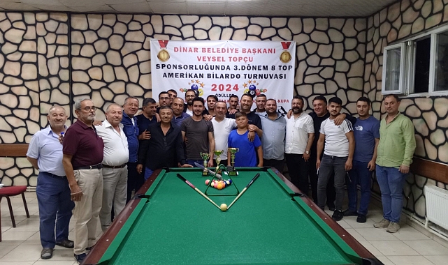 “İlçemizde Düzenlenen Bilardo Turnuvası Sona Erdi”