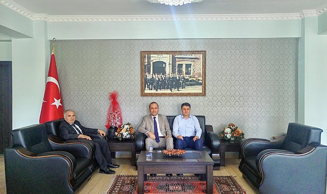 Sandıklı ve Çay Kaymakamlarımız, Kaymakamımız Kemal Duru’yu Ziyaret Etti