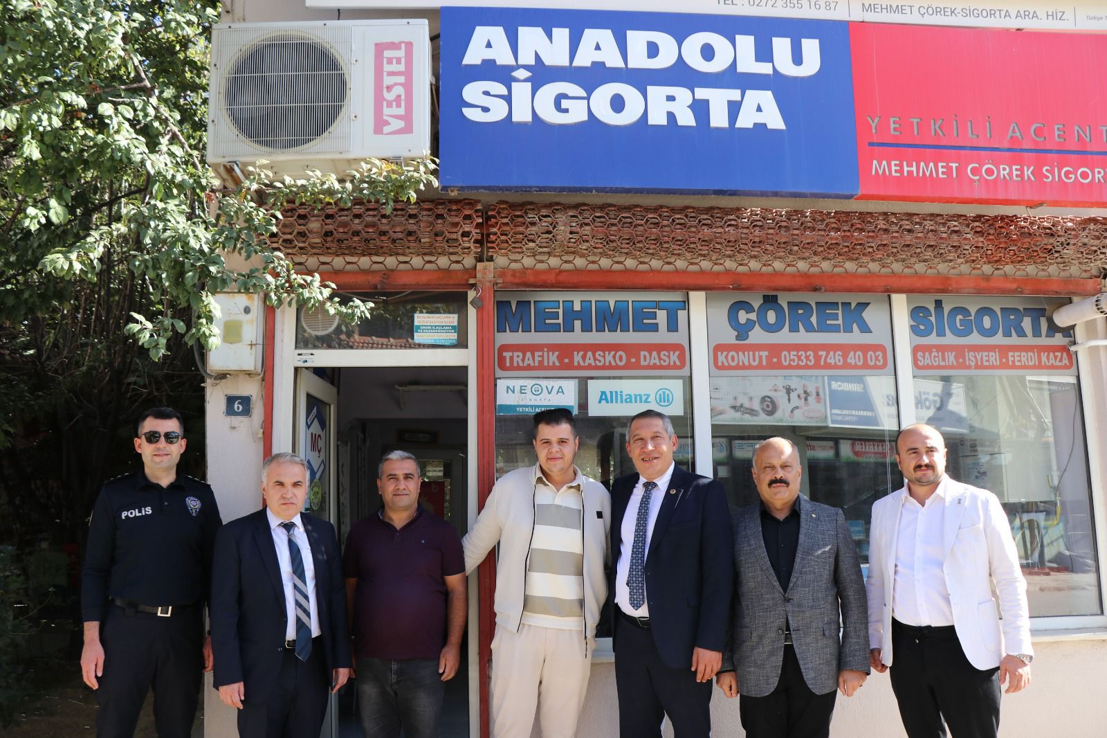 Kaymakamımız Kemal Duru, Sigorta Haftası Kapsamında İlçedeki İşletmeleri Ziyaret Etti 10 3006820131727877684