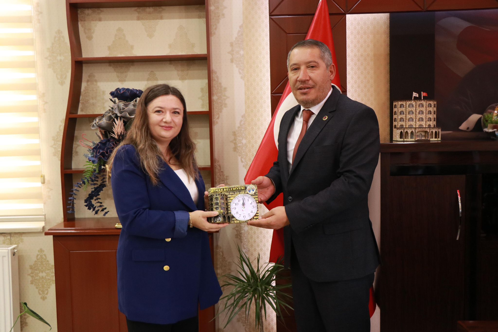 Başkan Topçu’dan Evciler Belediye Başkanı’na Ziyaret