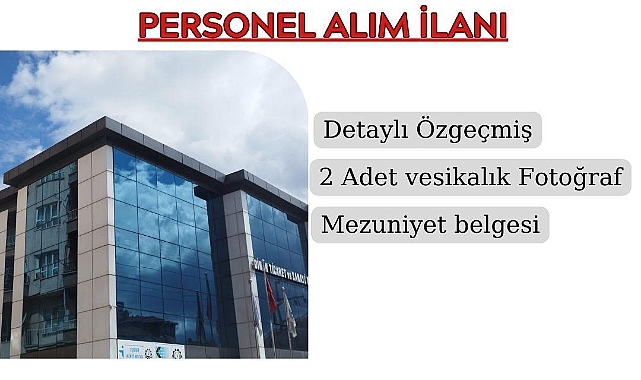 Dinar Ticaret ve Sanayi Odası Başkanlığı’ndan Personel Alım İlanı
