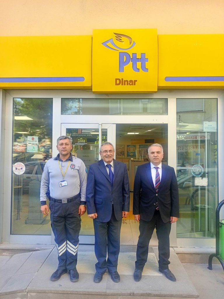 KAYMAKAM DURU DENETİMLİ SERBESTLİK VE PTT MÜDÜRLÜĞÜNÜ ZİYARET ETTİ.
