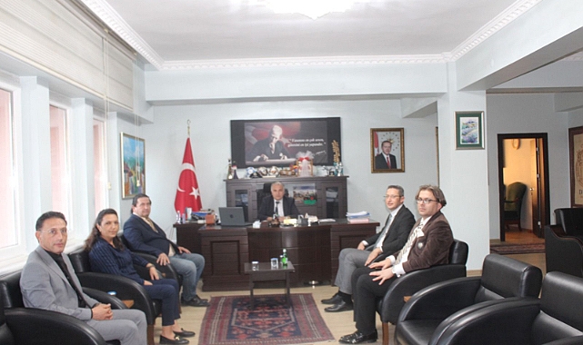 Eskişehir Tapu ve Kadastro 17. Bölge Müdürü, Kaymakam Duru’yu Ziyaret Etti