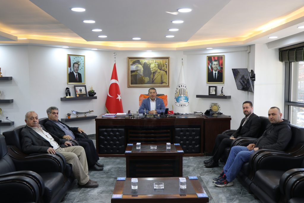 Sandıklı Ziraat odası Başkan Topçu’yu Ziyaret etti