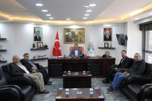 Sandıklı Ziraat odası Başkan Topçu’yu Ziyaret etti