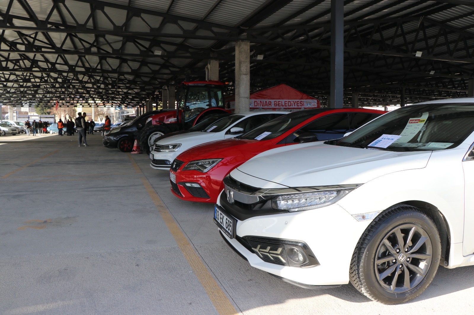 "Dinar Açık Oto Pazarı Hizmete Girdi" 3 15133303731732986558