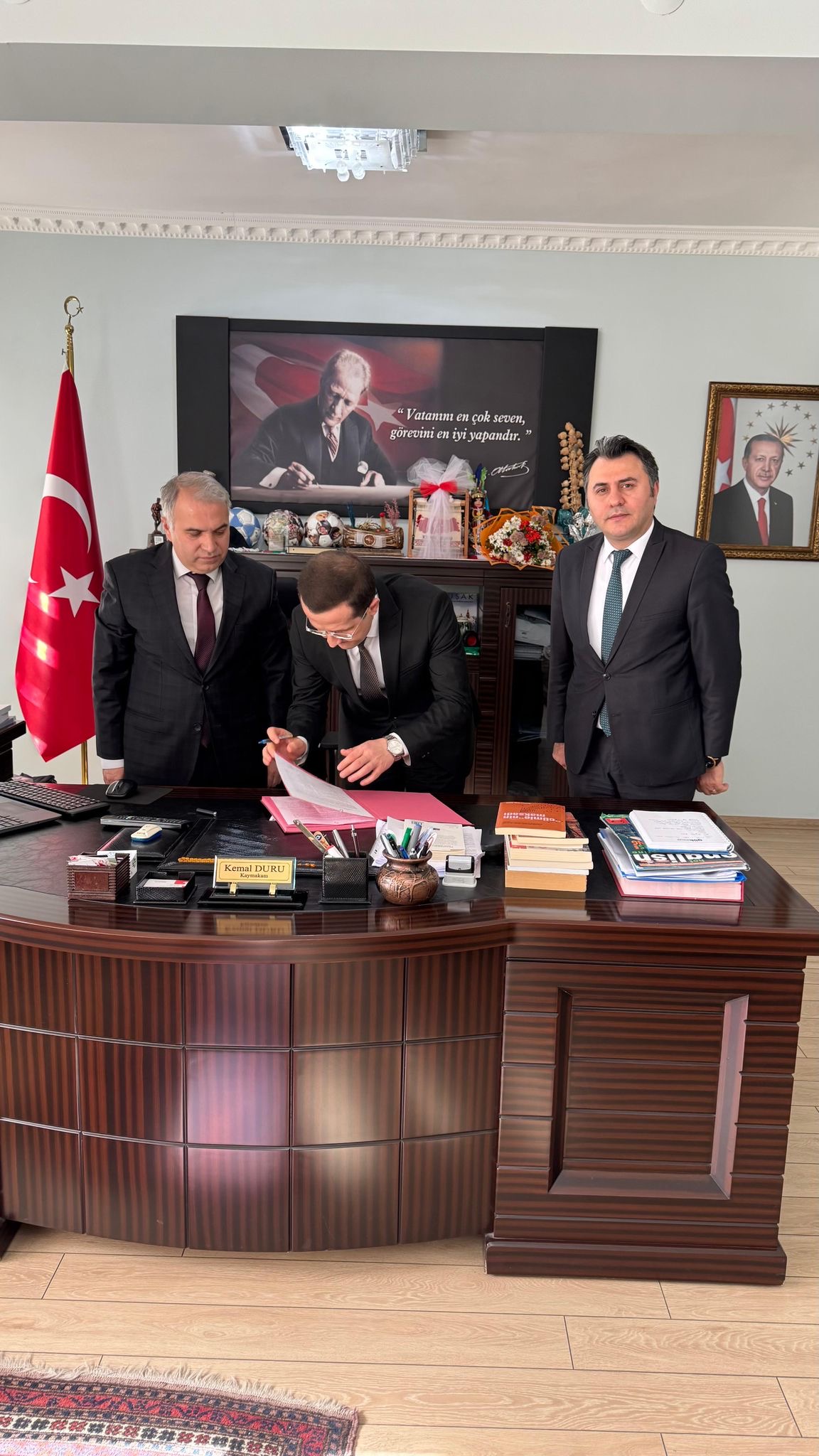 KAYMAKAMLIĞIMIZCA KAMUYA YARARLI İŞTE ÇALIŞMA İŞBİRLİĞİ PROTOKOLÜ İMZALANDI. 3 2594361611734005301