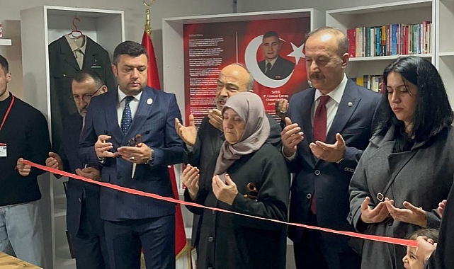 sehidimiz onur capan in ismi isparta da bir kutuphaneye verildi 405