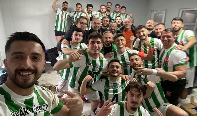 Dinar Belediye Spor Play-Off Biletini Kaptı!