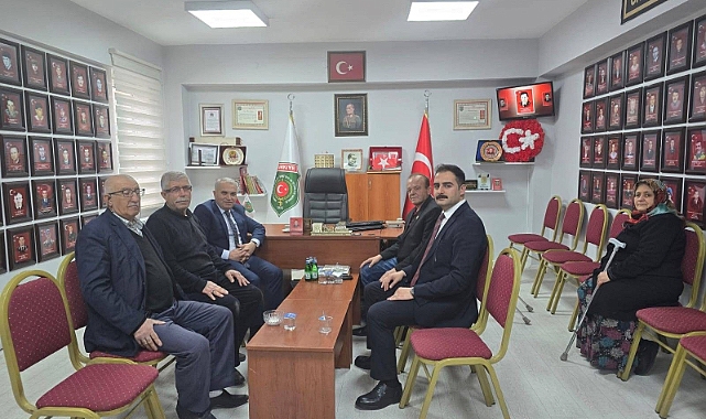 Dinar Kaymakamı Kemal Duru’dan Şehit ve Gazi Temsilciliklerine Ziyaret