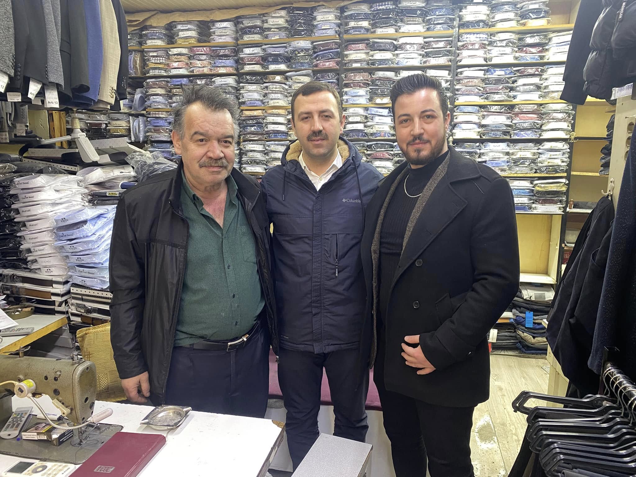 “Başkan İbrahim Özgül, Çarşı Esnafı Mehmet Gürbüzer’i ve Hayrullah Fil’i Ziyaret Etti” 2 476207030 10235023186989932 5671705617123460928 n