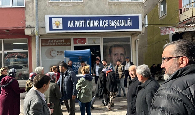 Ak Parti Dinar İlçe Başkanlığından Büyük Kongreye Davet! 